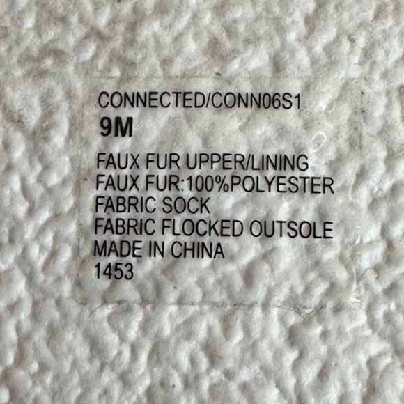 Steve Madden Sandal With Faux Fur Animal Print Upper/Silver Tone Buckles Size 9 - Picture 9 of 9